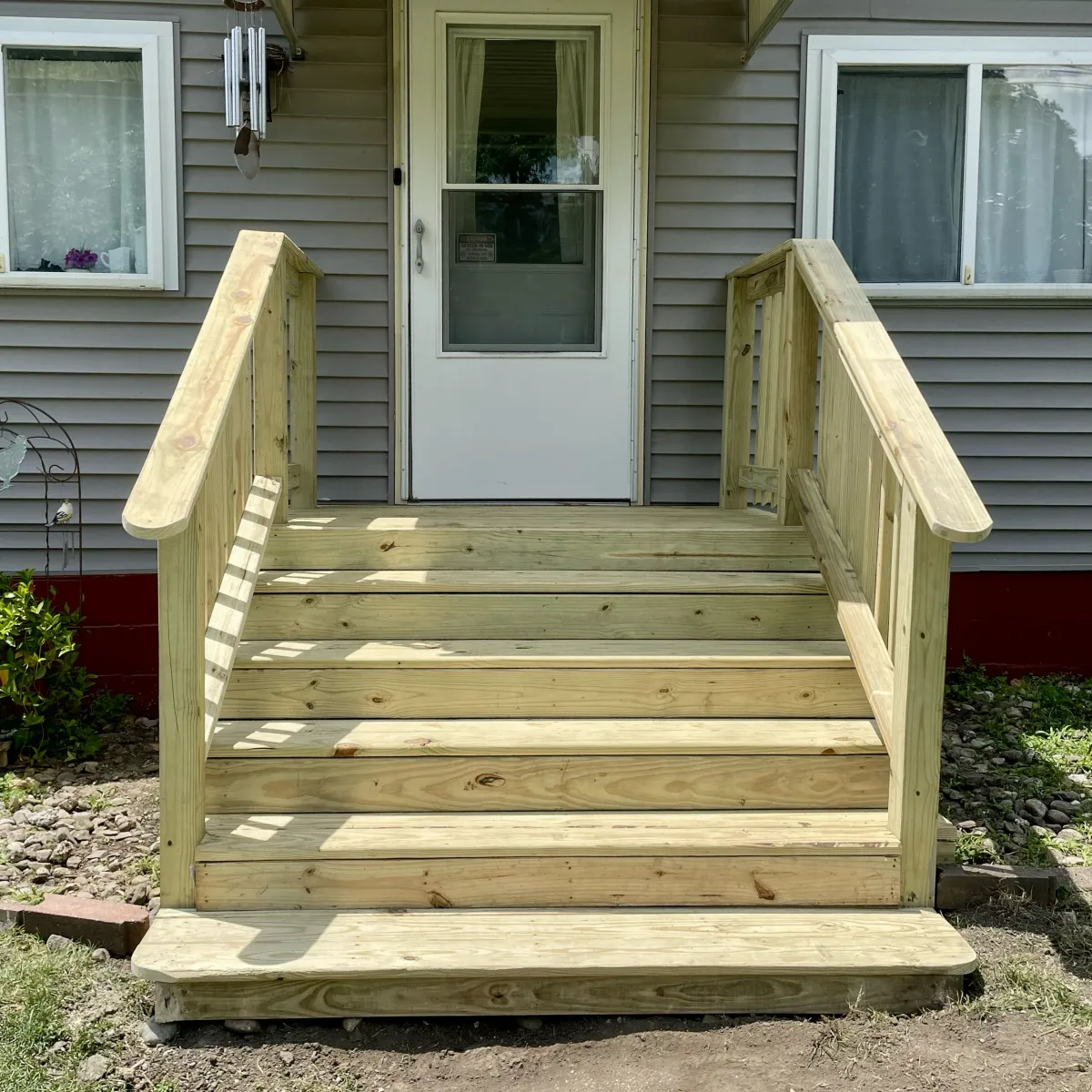 Deck restoration by Clean Cut in Decatur Illinois