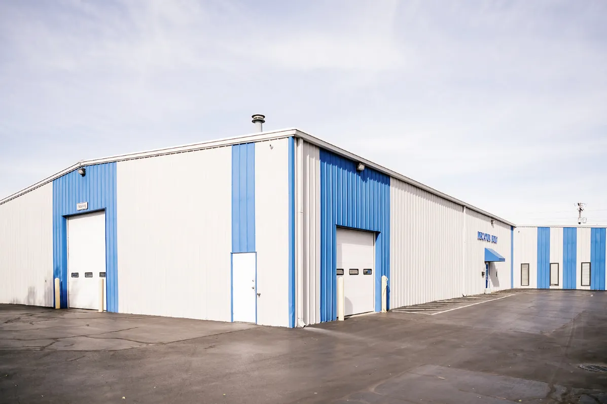 Warehouse painting project in Macon County IL