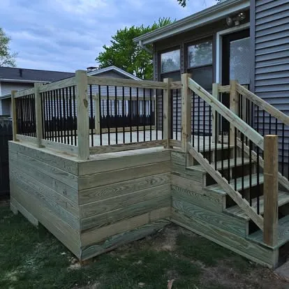 Deck restoration in Decatur IL