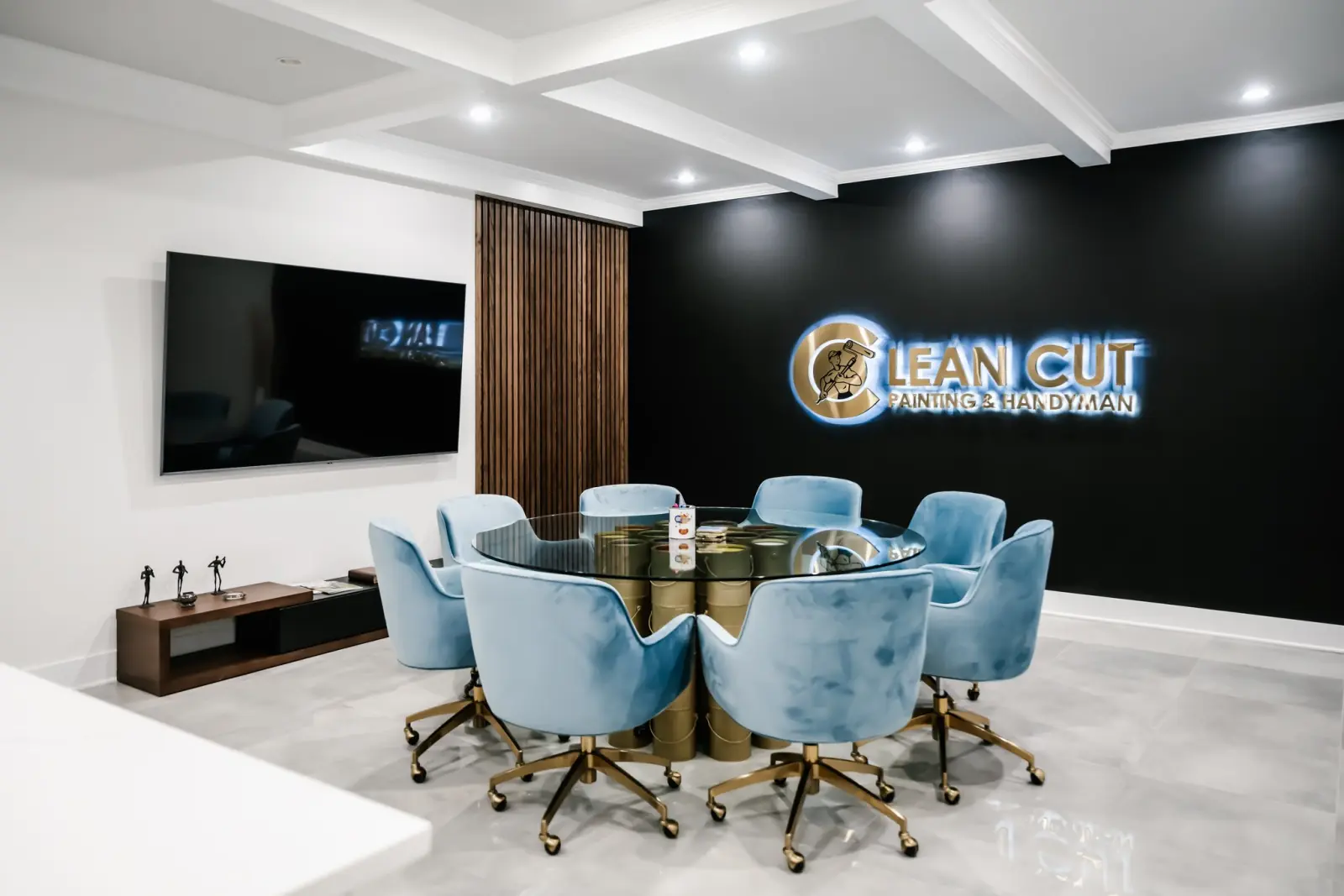 Clean Cut Painting & Handyman team at work